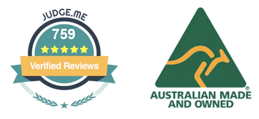 Judge.me 759 verified reviews. Australian Made and Owned.